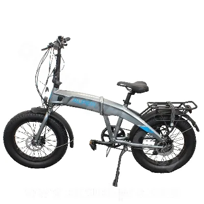 Vélo électrique EZO ALPER road 20 - 400wh Gris/Bleu