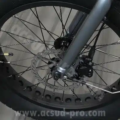 Vélo électrique EZO ALPER road 20 - 400wh Gris/Bleu – Image 8
