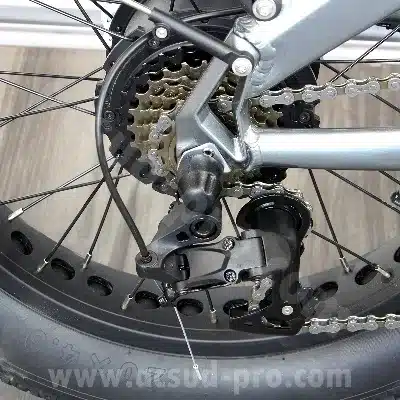 Vélo électrique EZO ALPER road 20 - 400wh Gris/Bleu – Image 6