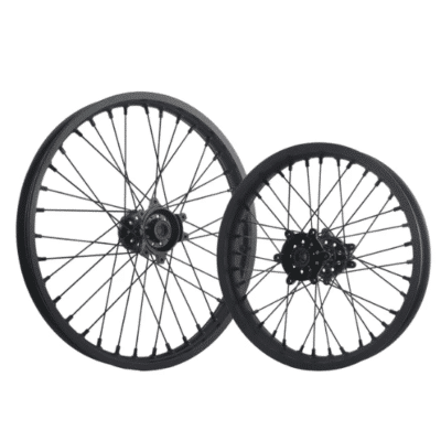 paire de jante 21x18 édition full black pour ultra bee